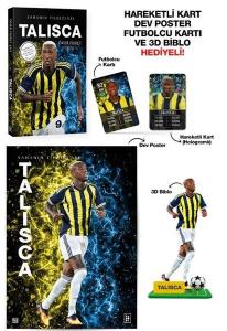 Talisca-Sahanın Yıldızları - Hareketli Kart - Dev Poster - Futbolcu Kartı ve 3D Biblo Hediyeli!