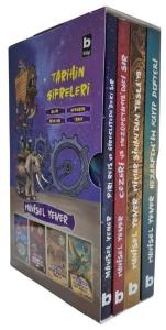 Tarihin Şifreleri Serisi Seti - 4 Kitap Takım - Kutulu