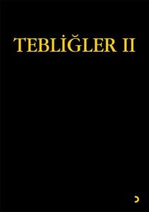 Tebliğler - 2