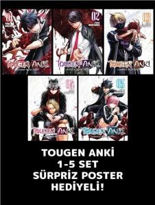 Tougen Anki 1 - 5 - Poster Hediyeli Set