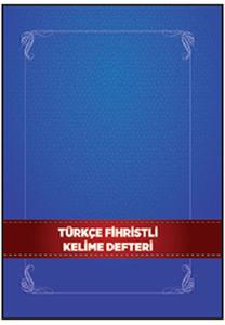 Türkçe Fihristli Kelime Defteri