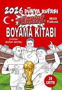 Türkiye Milli Takım Boyama Kitabı-2026 Dünya Kupası
