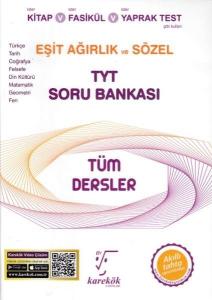 TYT Tüm Dersler Eşit Ağırlık ve Sözel Soru Bankası
