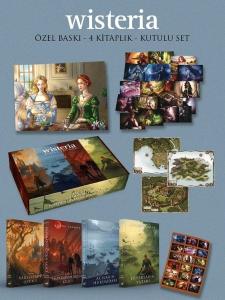 Wisteria Özel Baskı Serisi Seti - 4 KitapTakım - Hediyeli Kutu (Ciltli)