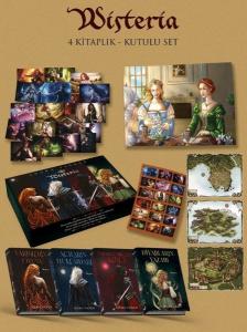 Wisteria Serisi Seti - 4 Kitap Takım - Hediyeli Kutu (Ciltli)