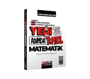 Yedi Adımda Temel Matematik Video Konu Anlatımlı Video Çözümlü Soru Bankası