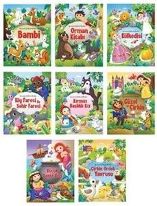 Yumurcak Çıkartmalı Klasikler Serisi Seti - 8 Kitap Takım