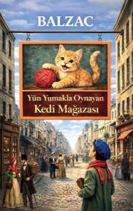 Yün Yumakla Oynayan Kedi Mağazası