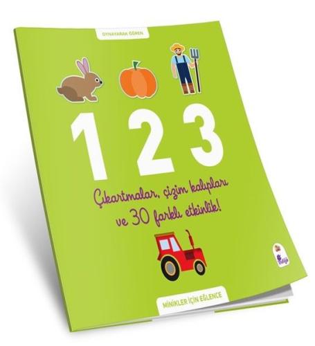 1 2 3 - Oynayarak Öğren - Minikler İçin Eğlence | Kitap Ambarı