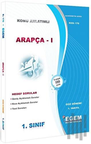 1. Sınıf 1. Yarıyıl Arapça 1 Konu Anlatımlı Soru Bankası - Kod 176