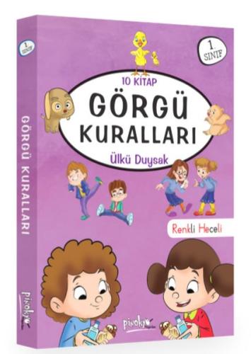 1. Sınıf Görgü Kuralları Serisi - 10 Kitaplık Set | Kitap Ambarı