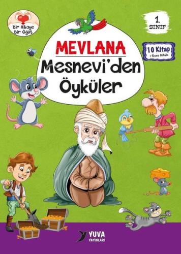1. Sınıf Mevlana Mesneviden Öyküler (10 Kitaplık Set) | Kitap Ambarı