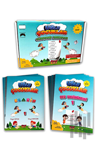 1. Sınıf Uslu Çocuklar - Okuyor Yazıyor - 13 Kitap