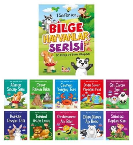 Bilge Hayvanlar Serisi (10 Kitap+Soru Kitapçığı) | Kitap Ambarı