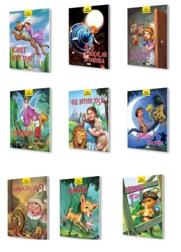 1. Sınıflar İçin Dünya Klasikleri Seti - 10 Kitap Takım | Kitap Ambarı