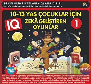 10-13 Yaş Çocuklar İçin IQ Zeka Geliştiren Oyunlar 1 | Kitap Ambarı