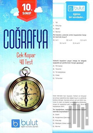 10. Sınıf Coğrafya Yaprak Test | Kitap Ambarı