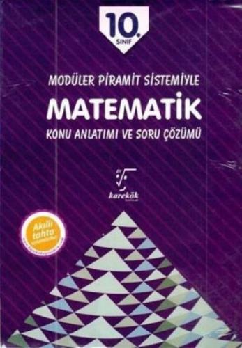 10.Sınıf Matematik Modüler Piramit Sistemiyle Konu Anlatımı ve Soru Çö
