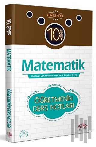 10. Sınıf Matematik Öğretmenin Ders Notları
