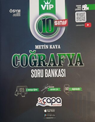 10. Sınıf VIP Coğrafya Soru Bankası