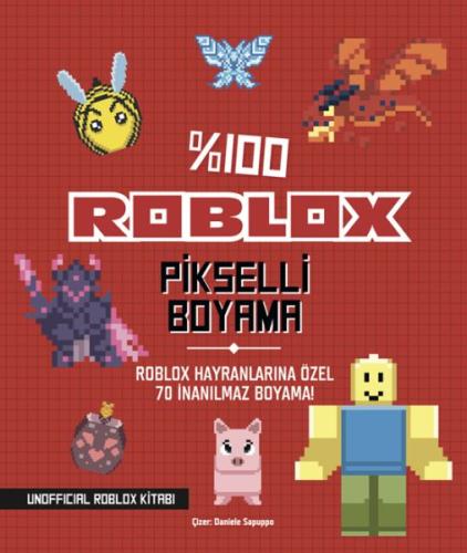 %100 Roblox Pikselli Boyama | Kitap Ambarı
