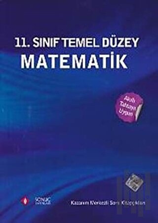 11. Sınıf Temel Düzey Matematik