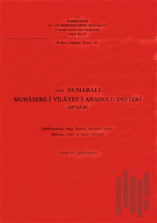 166 Numaralı Muhasebe-i Vilayet-i Anadolu Defteri (937 / 1530) | Kitap