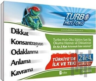 2 ile 4. Sınıflar İçin Dikkat ve Hızlı Okuma Seti