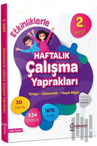 2. Sınıf Etkinliklerle Haftalık Çalışma Yaprakları