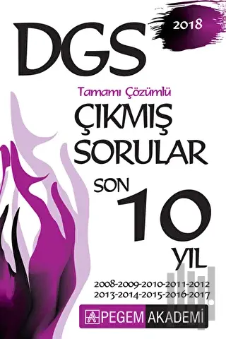2018 DGS Tamamı Çözümlü Son 10 Yıl Çıkmış Sorular