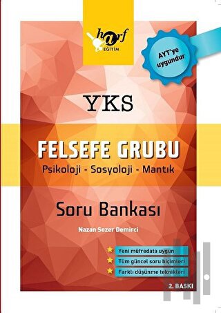 2018 YKS Felsefe Grubu Soru Bankası (AYT'ye Uygundur) | Kitap Ambarı