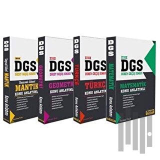 2019 DGS Konu Anlatımlı Modüler Set (4 Kitap)