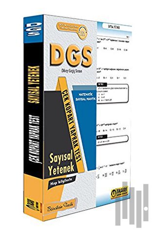 2019 DGS Sayısal Yetenek Çek Kopart Yaprak Test