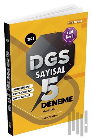2021 DGS Sayısal Tamamı Çözümlü 5 Deneme