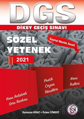 2021 DGS Sözel Yetenek Konu Anlatımlı Soru Bankası