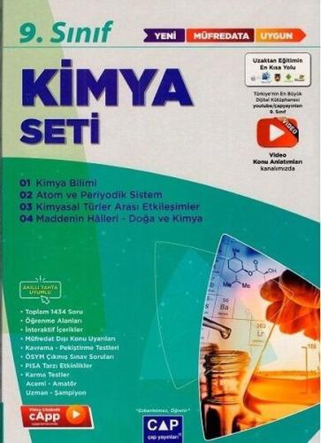 2022 9.Sınıf Anadolu Lisesi Kimya Seti | Kitap Ambarı