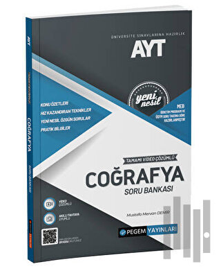 2022 AYT COĞRAFYA Tamamı Video Çözümlü Soru Bankası