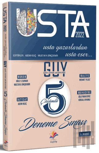 2022 GUY Gelir Uzman Yardımcılığı 5 Deneme Sınavı Çözümlü