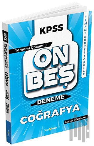 2022 KPSS Coğrafya 15 Deneme