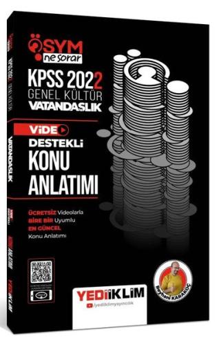 2022 KPSS Genel Kültür ÖSYM Ne Sorar Vatandaşlık Video Destekli Konu A