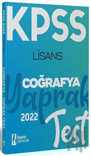 2022 KPSS Lisans Genel Kültür Coğrafya Yaprak Test