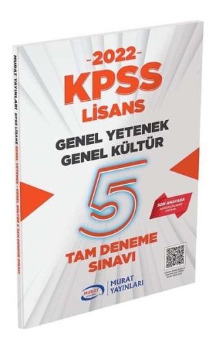 2022 KPSS Lisans GKGY 5 Deneme | Kitap Ambarı