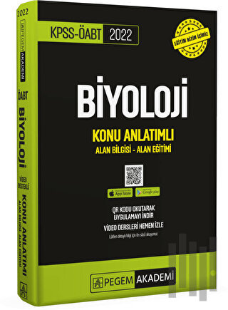 2022 KPSS-ÖABT Biyoloji Konu Anlatımlı Alan Bilgisi - Alan Eğitimi | K