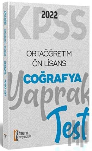 2022 KPSS Ortaöğretim Ön Lisans Coğrafya Yaprak Test