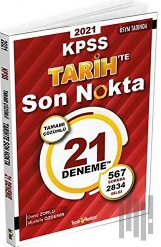 KPSS Tarihte Son Nokta 21 Çözümlü Deneme