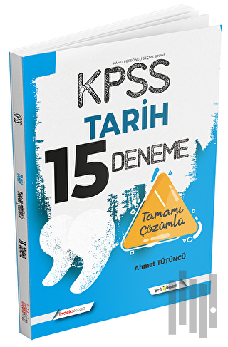 2022 KPSS Tarih 15 Deneme Çözümlü