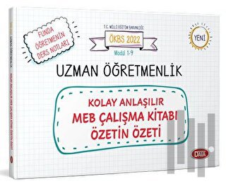 2022 ÖKBS Uzman Öğretmenlik Kolay Anlaşılır MEB Çalışma Kitabı Özetin Özeti