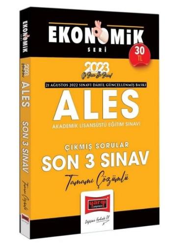 2023 ALES Ekonomik Seri Tamamı Çözümlü Son 3 Sınav Çıkmış Sorular | Ki