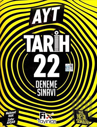 2023 AYT Tarih 22 Denemeleri
