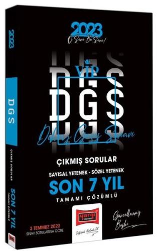 2023 DGS Son 7 Yıl Tamamı Çözümlü Çıkmış Sınav Soruları | Kitap Ambarı